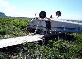 Why is this airplane upside down?