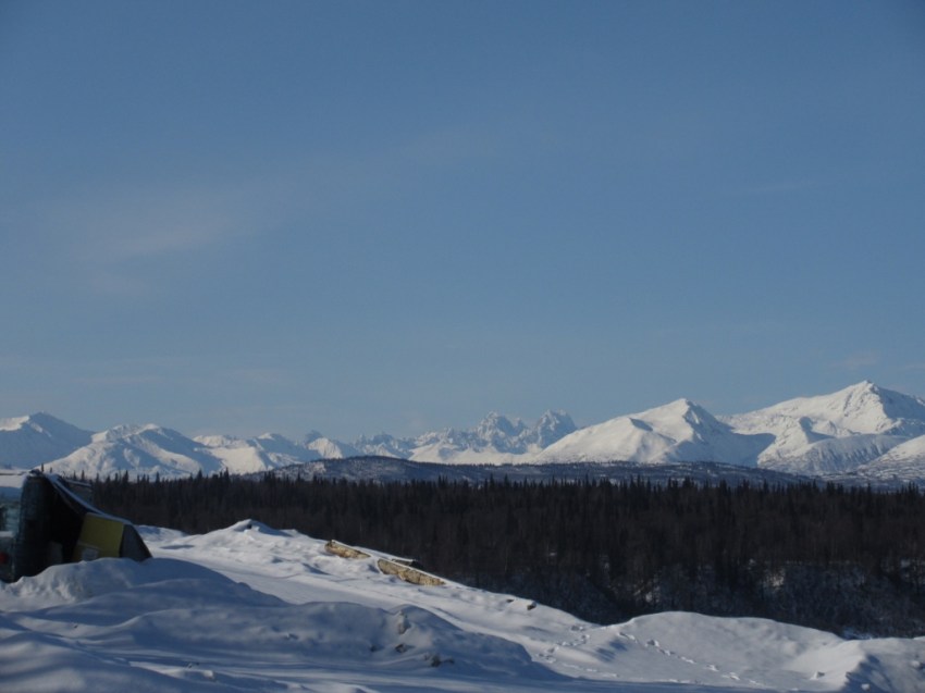 Alaska Range north of Denali