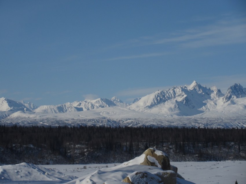 Alaska Range south of Denali