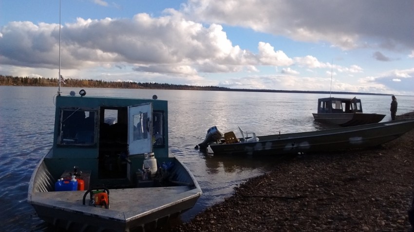 Beautiful day to head out on the mighty Yukon
