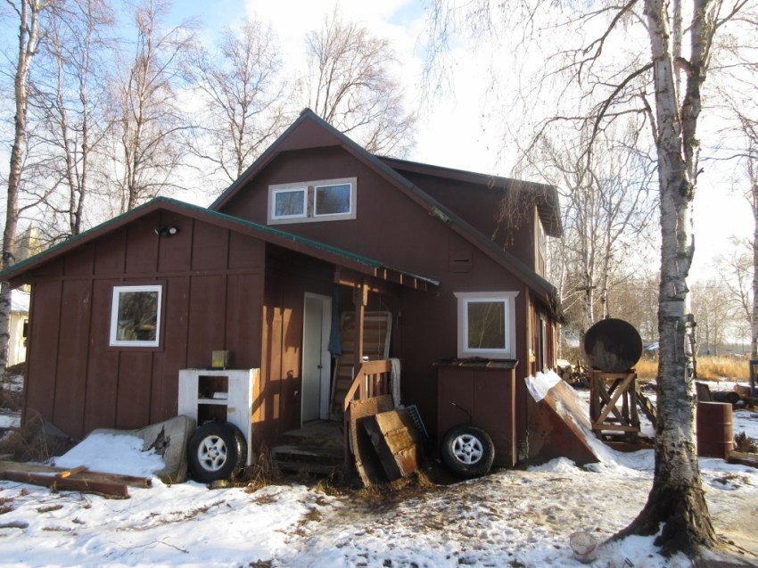 View from back of the house
