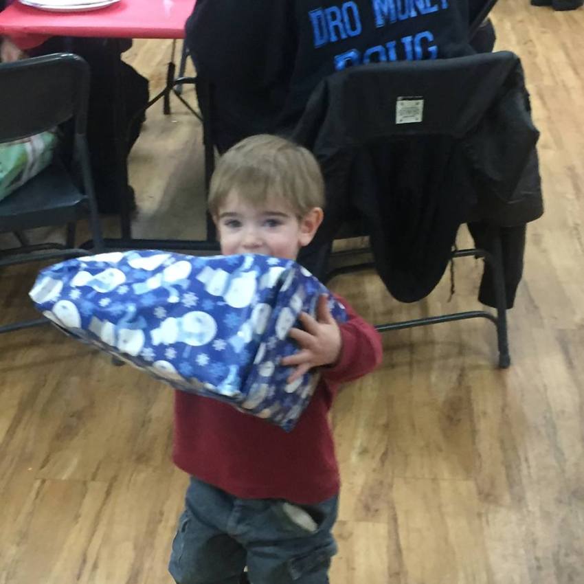 They even had gifts for our kids!